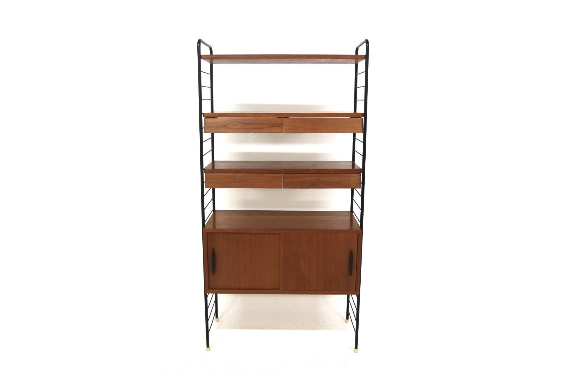 Scandinavian teak bookcase "Cortina", Möbel-IKEA, Sweden, 1950
