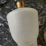 Golden glass carafons