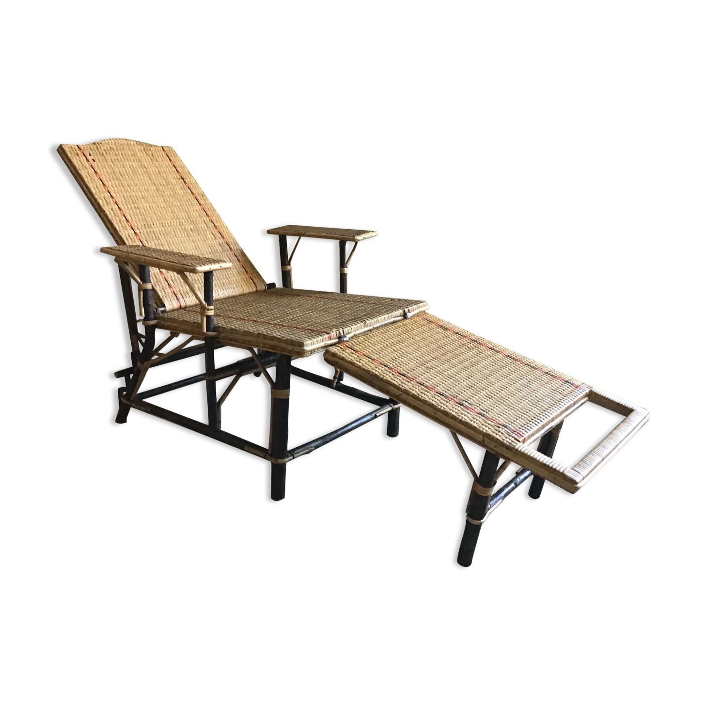 Antique chaise longue