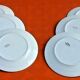 Suite of 6 plates 40s and 50s Faïence H.B.C (Hyppolite, Boulenger, Creil)