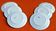 Suite of 6 plates 40s and 50s Faïence H.B.C (Hyppolite, Boulenger, Creil)