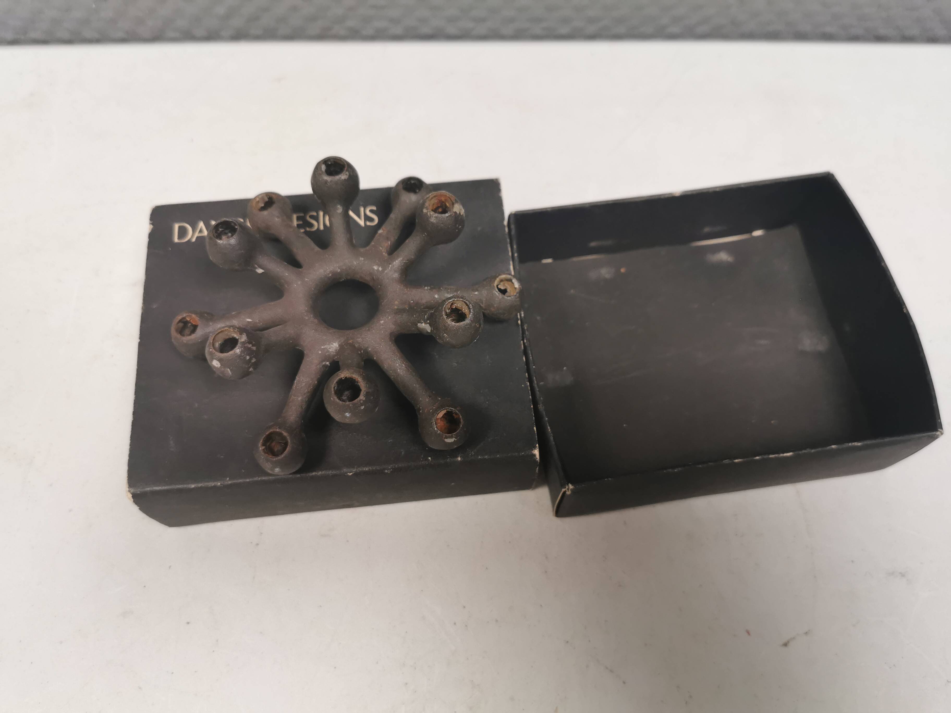 One of the famous "spider" candlesticks by Jens Harald Quistgaard (jhg)