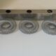 Sconce springs 3 vintage lights design 70s