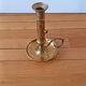 Old Candlestick Mounted Drop Candlestick in Copper or Brass