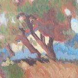 Painting on 50s panel