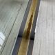 Brass chrome coffee table