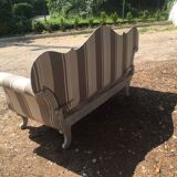 Old franc comtois sofa