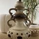 Pied de lampe vintage en céramique