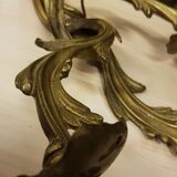 Pair Roccoco style wall light