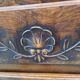 Rustic neo-wooden oak commodity with 2 torroirs