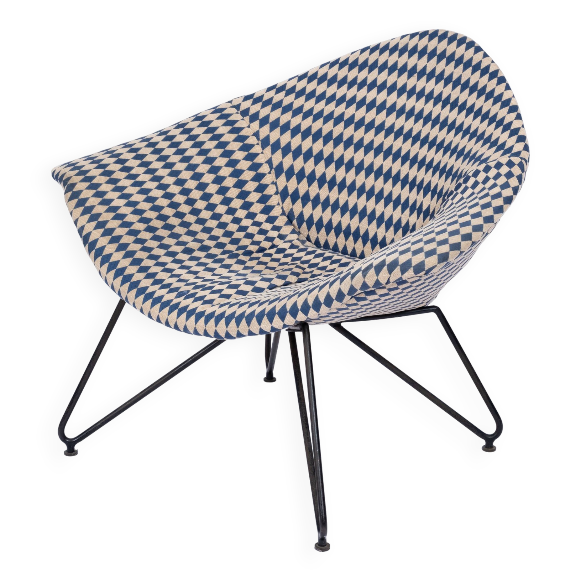 Fauteuil par Augusto Bozzi pour Saporiti