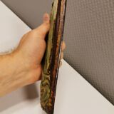 Slim relief with a motif of Madonna and child.