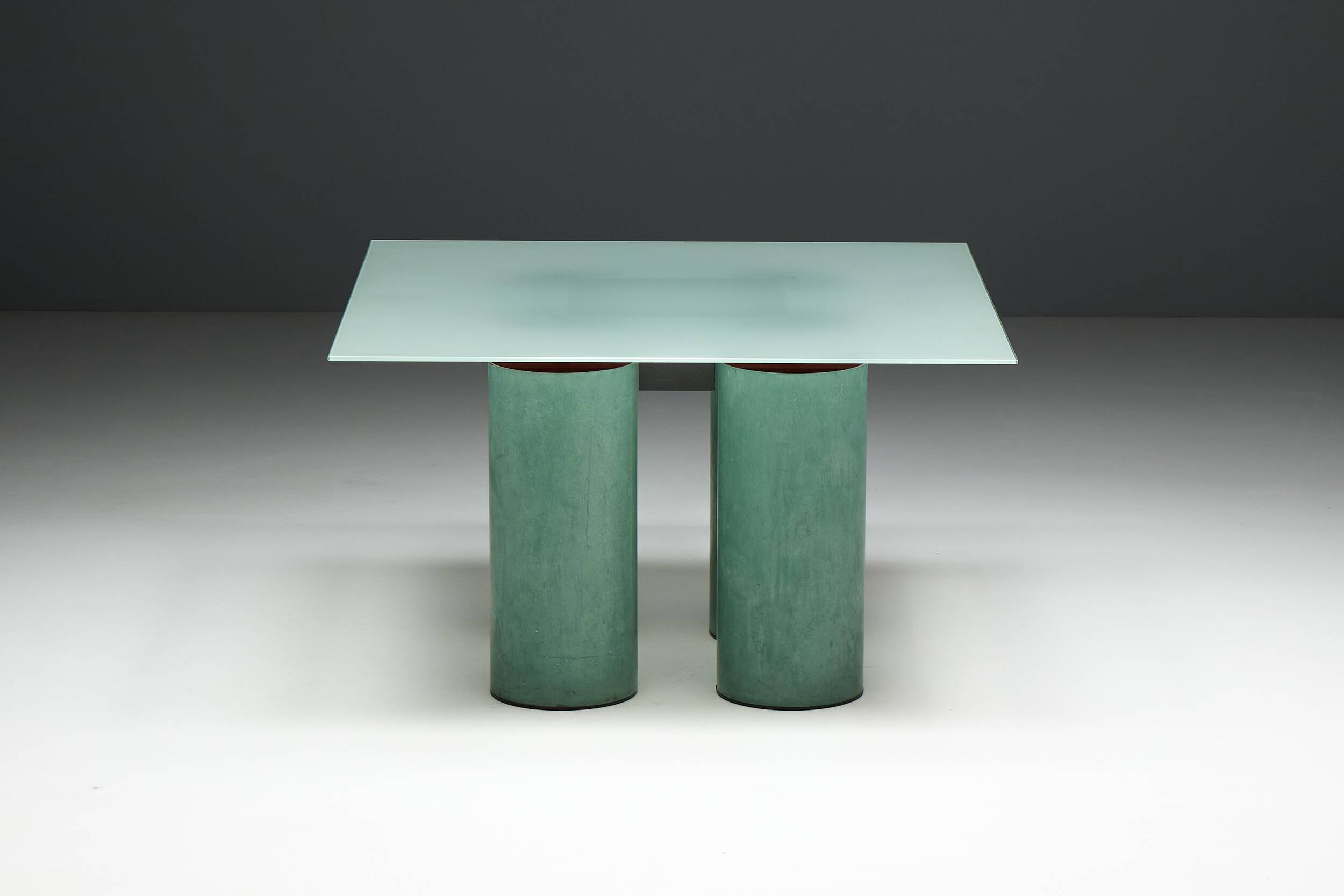 Serenissimo dining table by Lella & Massimo Vignelli for Acerbis, Italy, 1970s