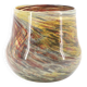Vase en verre de Claude Morin, Dieulefit, années 70