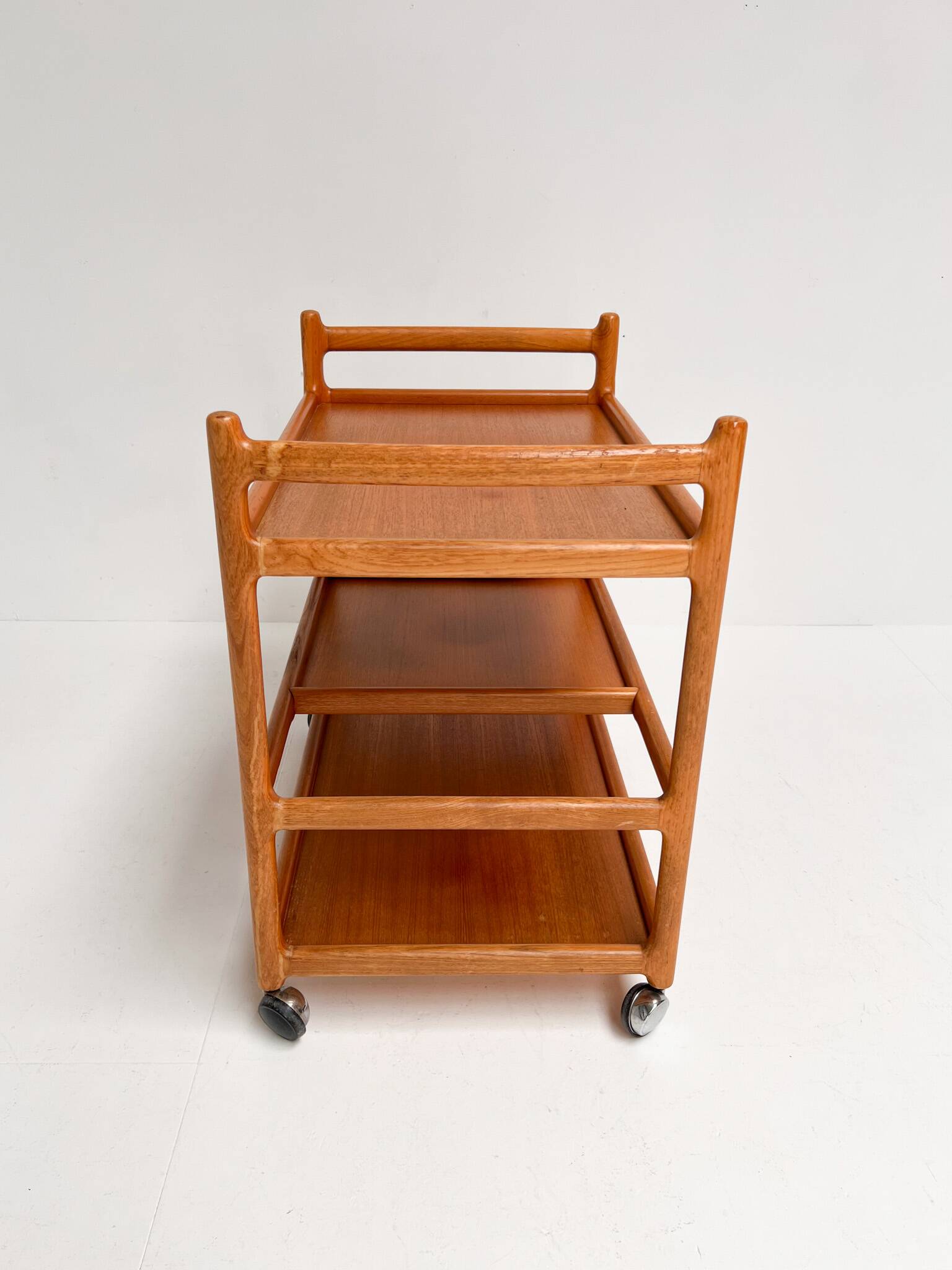 Teak trolley by Andersen for Silkeborg, 1960s