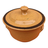 Old glazed terracotta terrine