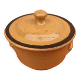 Old glazed terracotta terrine
