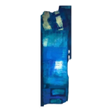 Tableau Bleu Abstrait