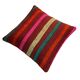 Vintage turkish kilim cushion cover , 40 x 40 cm