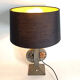 Pair of brutalist table lamps, 1970s