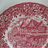 Duo of English plates