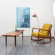 Coffee table 60s, teak, Scandinavian design