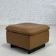 Ottoman leather DS 49 years 80 by De Sede
