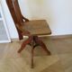 Rare American office chair - wooden - swivel - 50s/60s - child