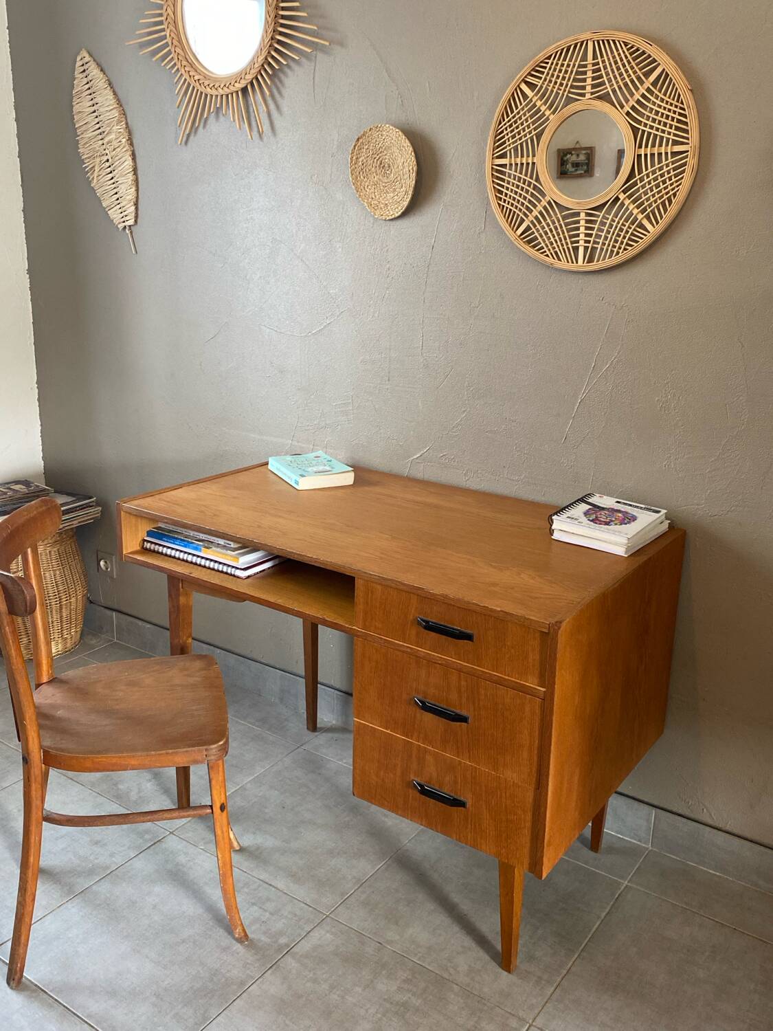 Magnificent vintage desk (Scandinavian style)