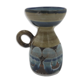 Ceramic vase signed