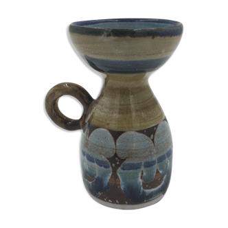 Ceramic vase signed
