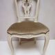 Louis XV Baroque Style Lacquered Chairs, Set of 2