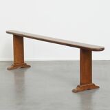 Antique French hall bench/dining bench
