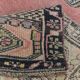Pink & Navy Blue Classic Persian Rug, 130x225Cm