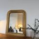 Small Louis-Philippe gilded mirror with mercury glass 48x60cm