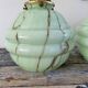 Pair of new electrified mint Art Deco sconces