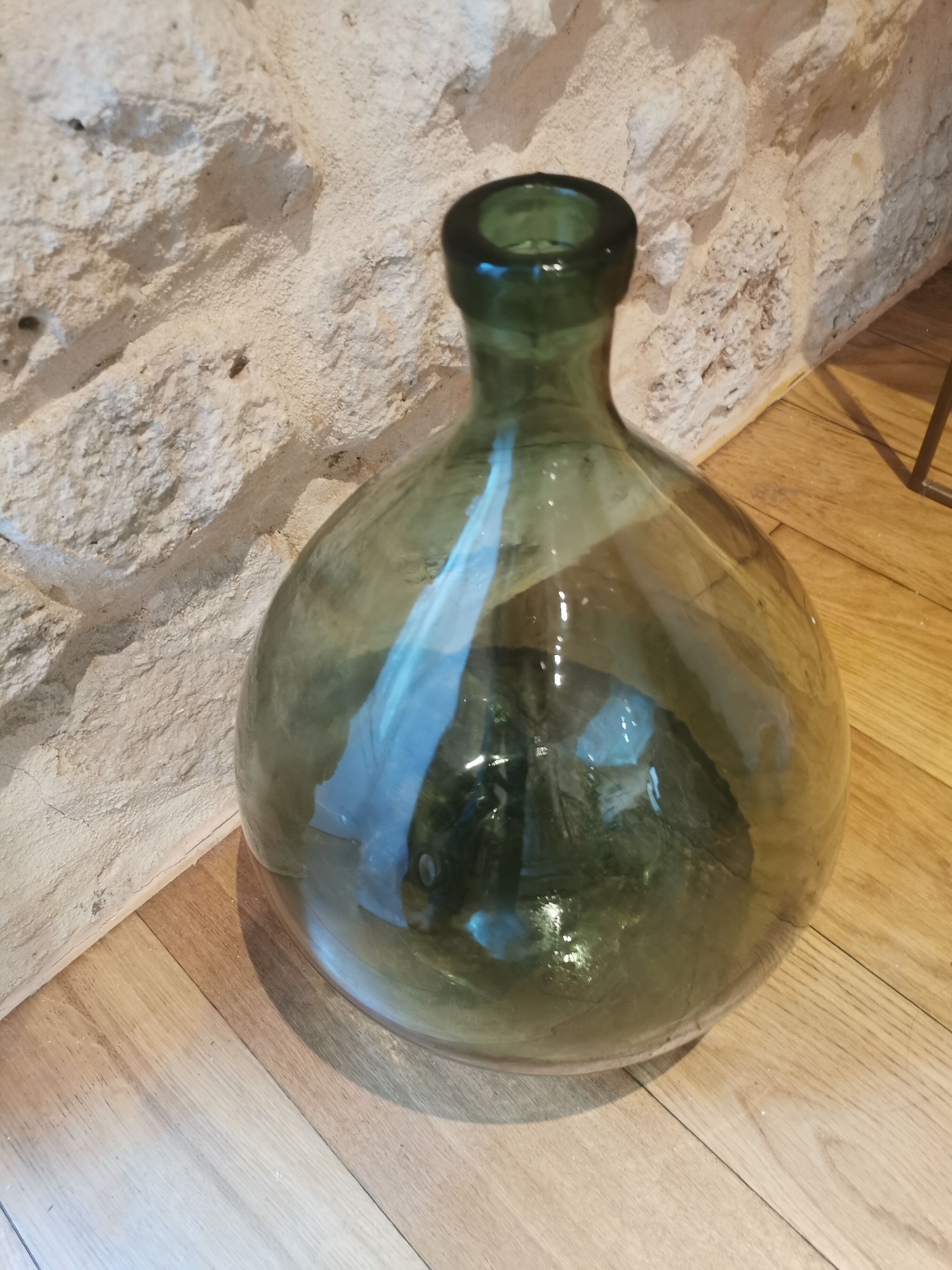 Dame Jeanne glass 15L blown glass VDD