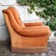 Velvet armchair from the 70s