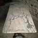 French bistro table made of marble with a cast iron base, 1920s–1930s.