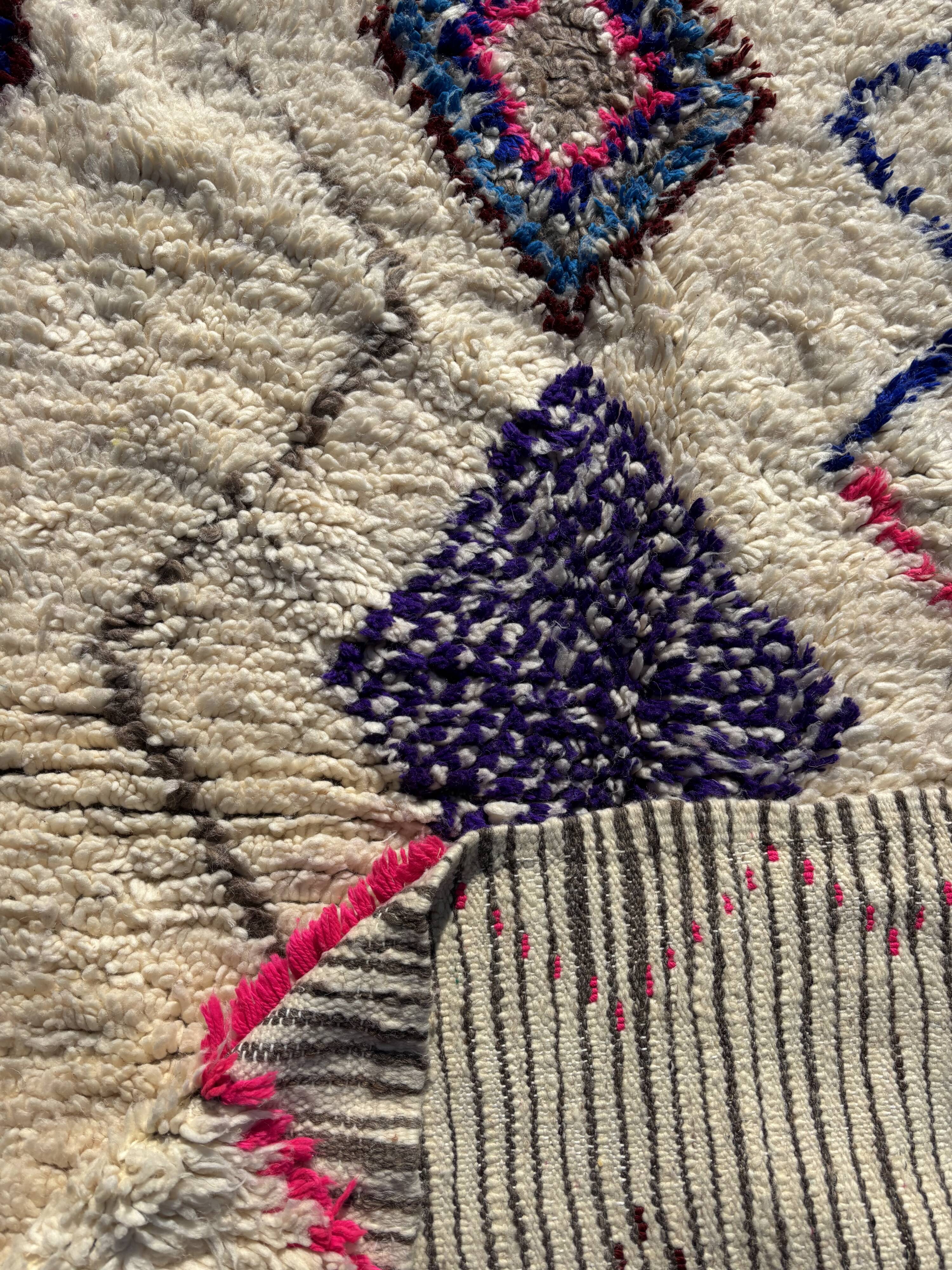 Moroccan Berber Azilal wool rug 150x270 cm