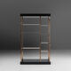 Hollywood regency style wall unit from Belgochrom, 1970s