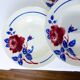 4 vintage deep plates from K&G Luneville model Chantal 220516