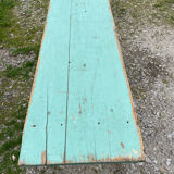 Tables and benches of guinguette