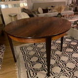 Scandinavian rosewood table from Rio 60s