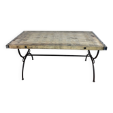 Table basse brutaliste 1980'S