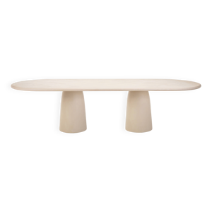 Table à manger en plâtre - contemporain
