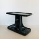 Brown-black fiberglass trolley Astarte publisher, Italy 1970s