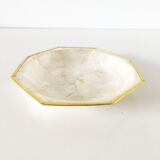 Vintage cup in mother-of-pearl and gold ledé