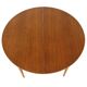 Scandinavian teak dining table, Sweden, 1960