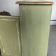Antique haberdashery cabinet with 4 doors and 4 drawers